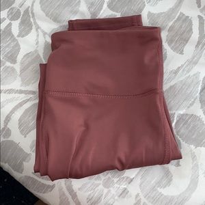 leggings with mesh detailing